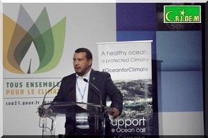 COP21 : Le président de l’APPEL plaide la cause des communautés côtières en Afrique de l’Ouest [PhotoReportage]