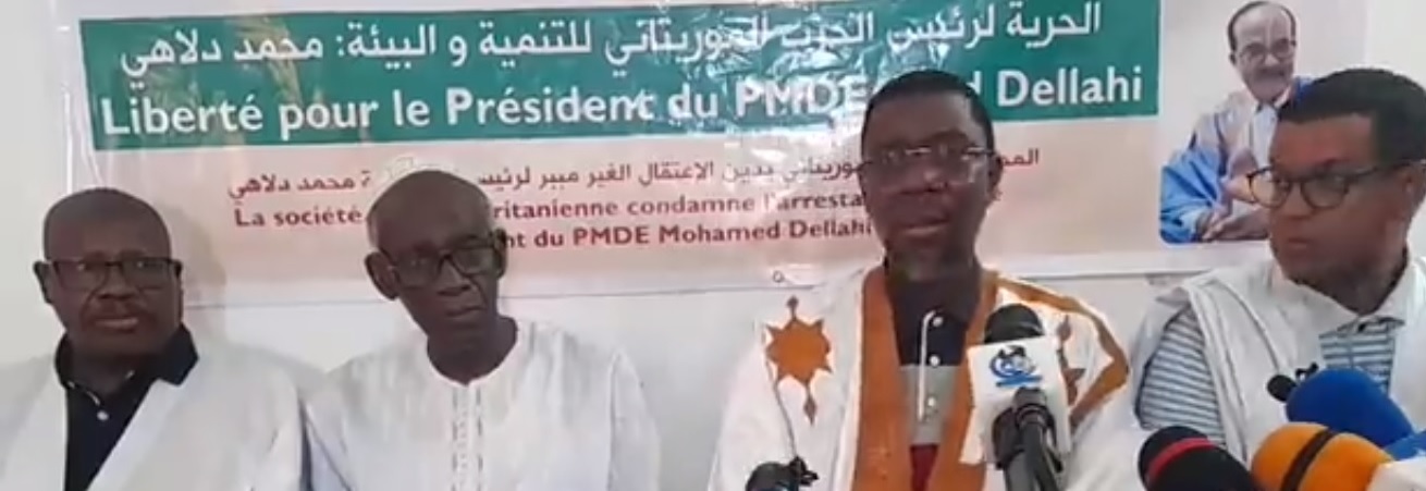 Libération de Mohamed Dellahi, ses partisans animent une conférence de presse