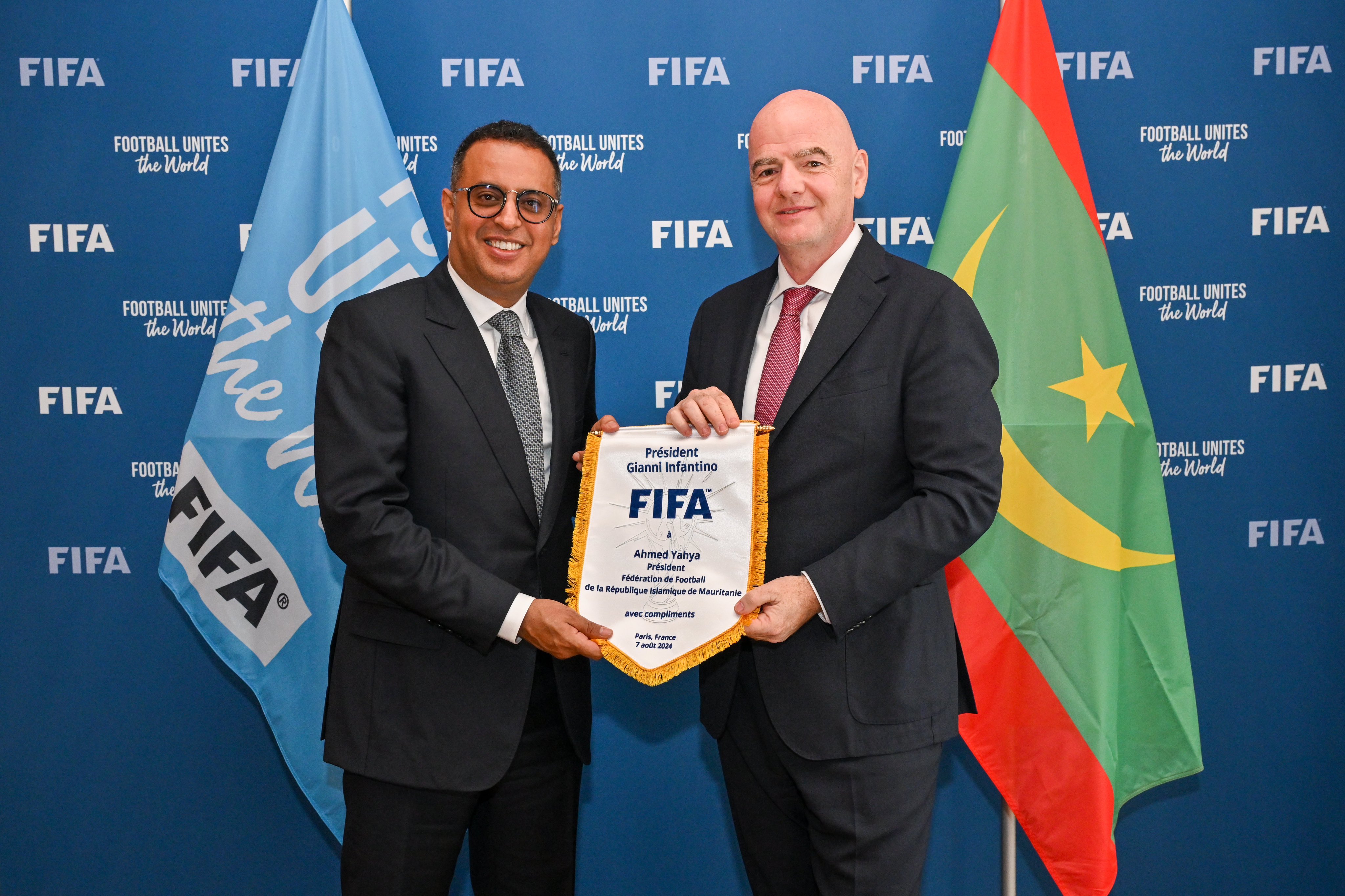 La Mauritanie reçoit une invitation officielle de la FIFA pour participer à la Coupe Arabe 2025