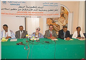 Forum de la pensée islamique : Droits des enfants  et  éradication des séquelles de l’esclavage ...