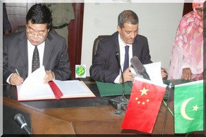 Signature de trois accords de coopération entre la Mauritanie et la Chine