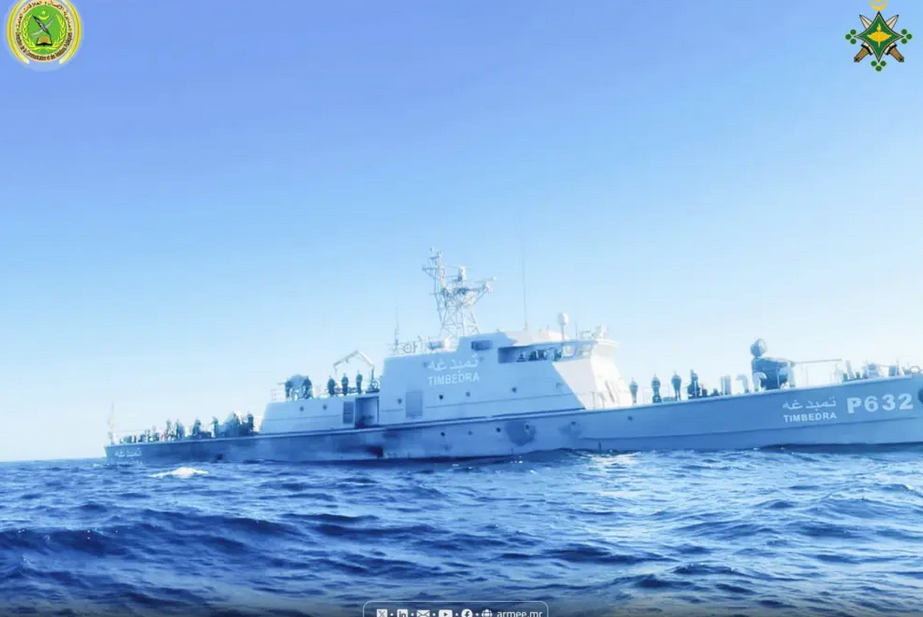 Manœuvres communes entre les marines mauritaniennes et sénégalaises pour assurer la sécurité autour du champ gazier GTA 