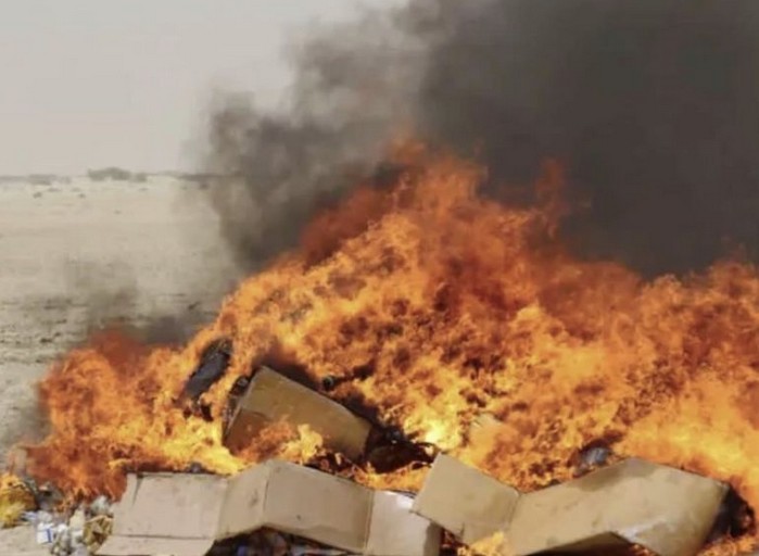 Assaba : destruction de près de 30 tonnes de produits périmés à Kiffa