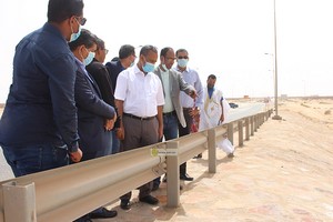 Les ministres de l'équipement et de l'hydraulique supervisent le projet de drainage des eaux pluviales