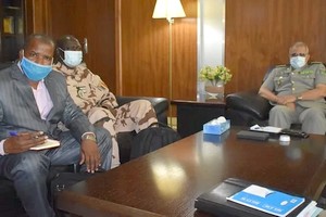 Le chef d’état-major général des armées évoque la question des droits de l’homme avec des responsables onusiens