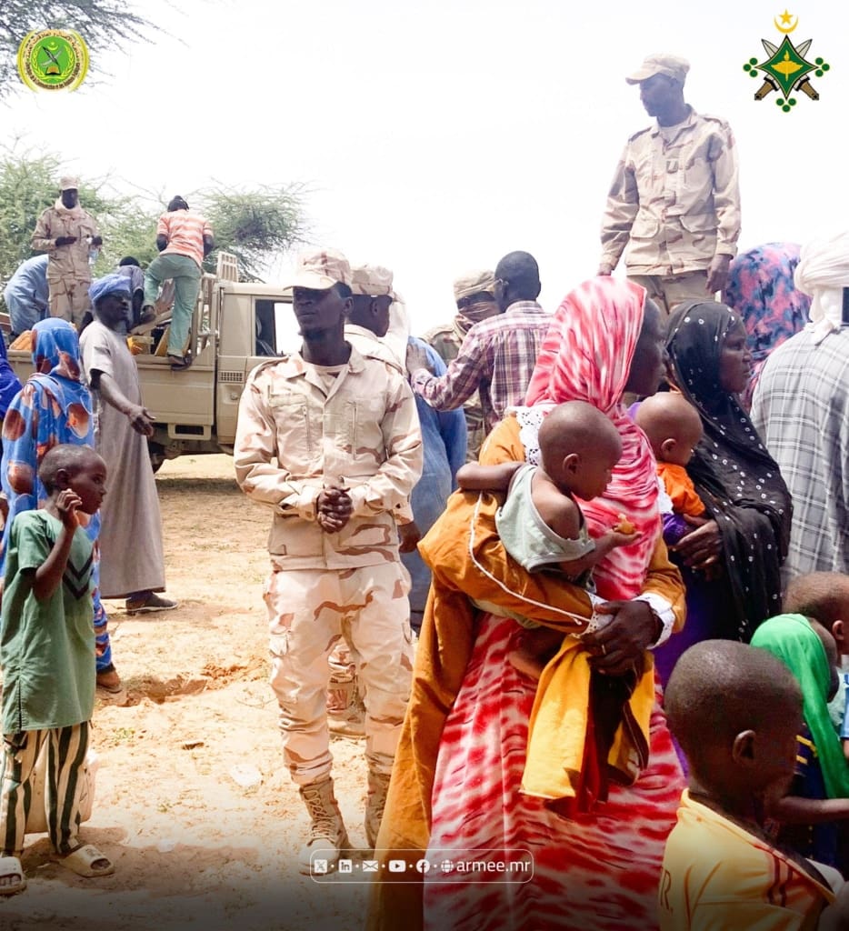 Brakna : des familles menacées par les inondations dans la localité de Naïm évacuées et mise en sécurité par l’armée 