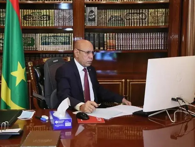 Les ministres remerciés lors du dernier remaniement ministériel reçus par le président Ghazouani 