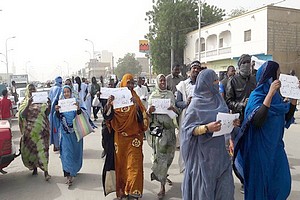 Mauritanie: manifestation pour la libération des militants de l'IRA