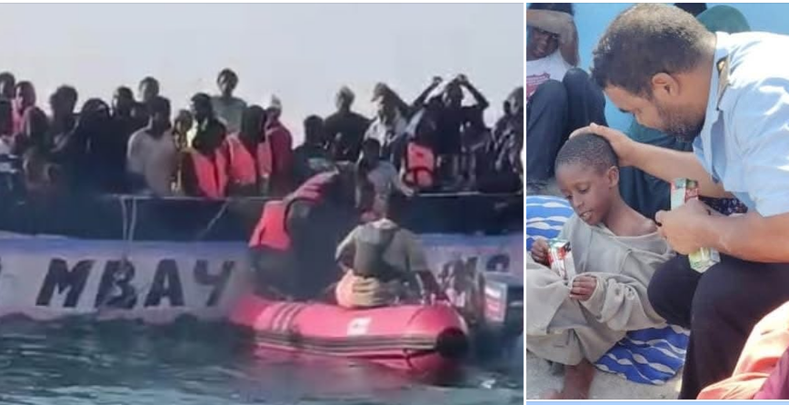 Les garde-côtes mauritaniens ont sauvé environ 260 migrants, dont 17 enfants